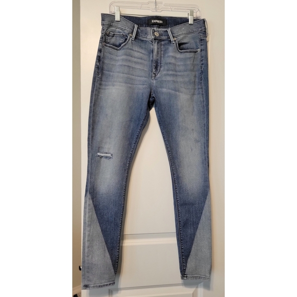 Express mid rise jean/jegging - Picture 1 of 5